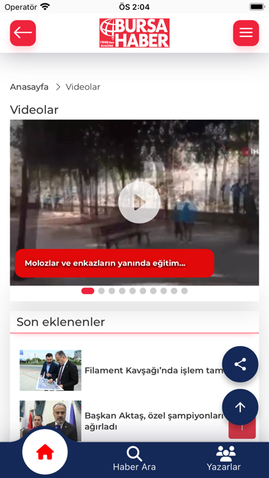 Haber Bursa Screenshot