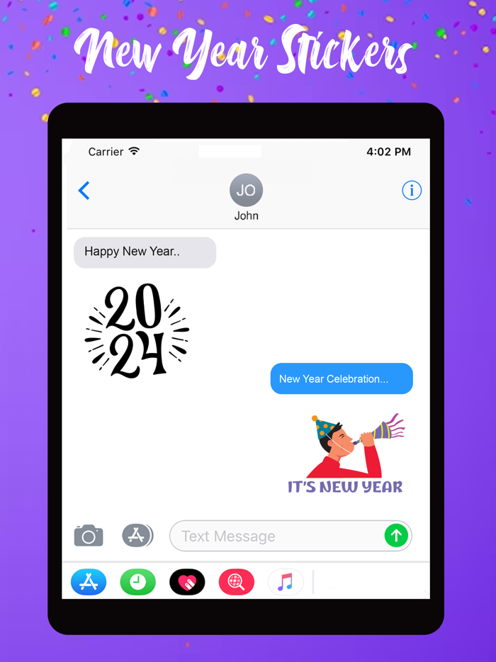 Happy New Year Christmas Pack