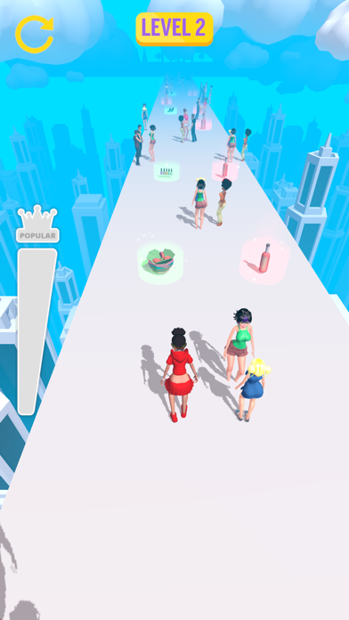 Popular Star 3D - Queen Race Screenshot