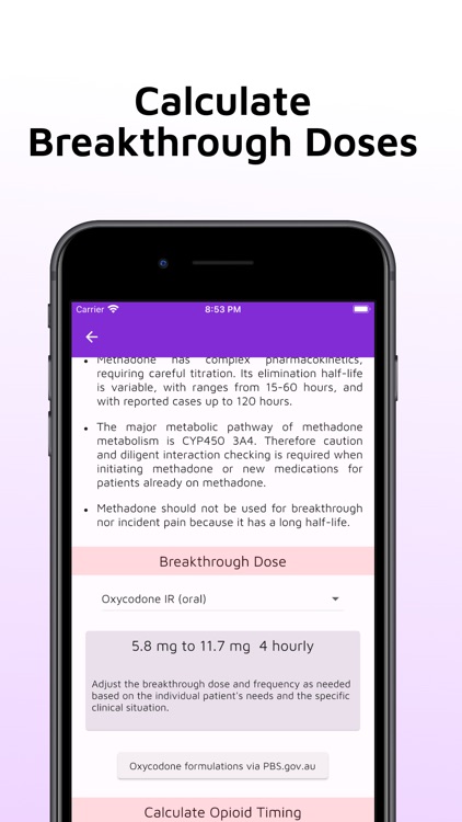 Opioid Conversion Calculator