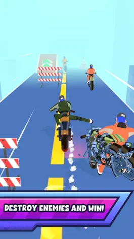 Game screenshot Moto Kick Run apk