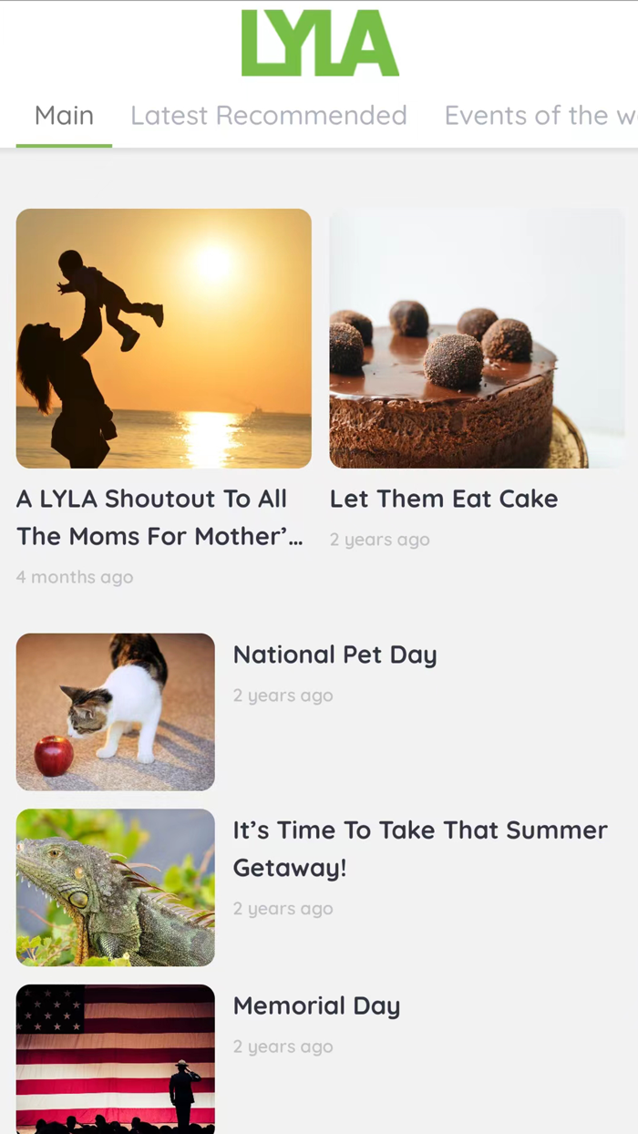 LYLA - Love Your Life App