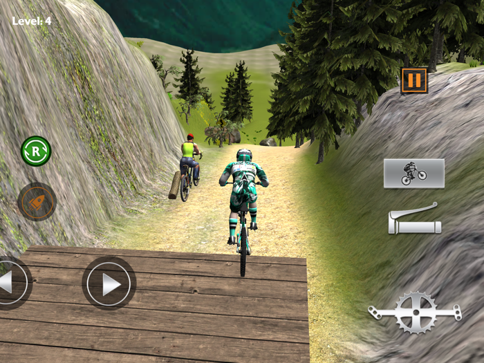 Offroad Bicycle Stunt Riding