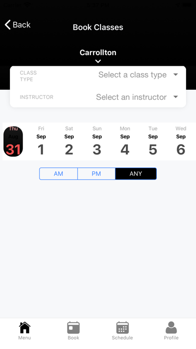 Pilates Mixology App Screenshot