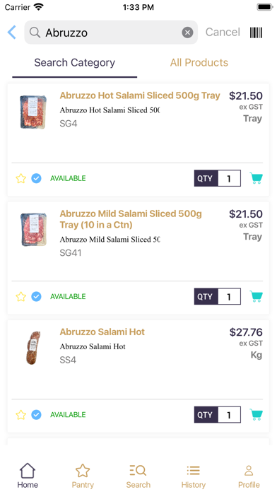 Selecta Foods Screenshot