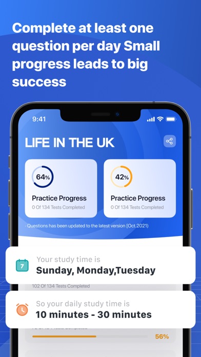 Life In The UK test(2024) Screenshot