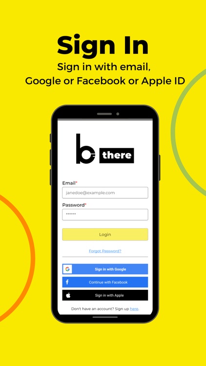 b-there - connection & support