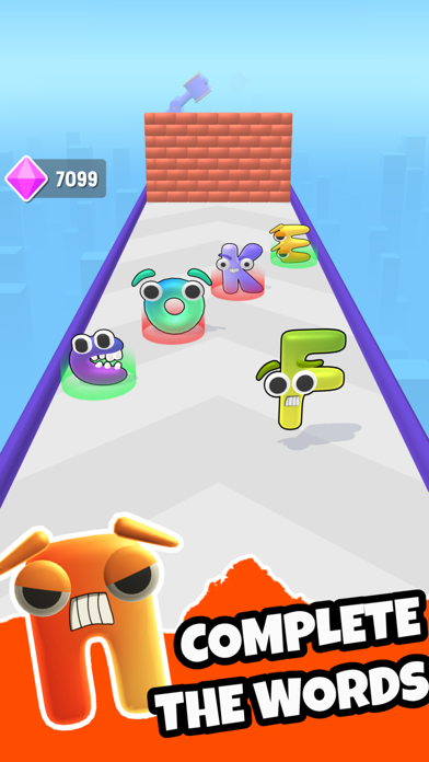 Alphabet: Epic Rush Screenshot