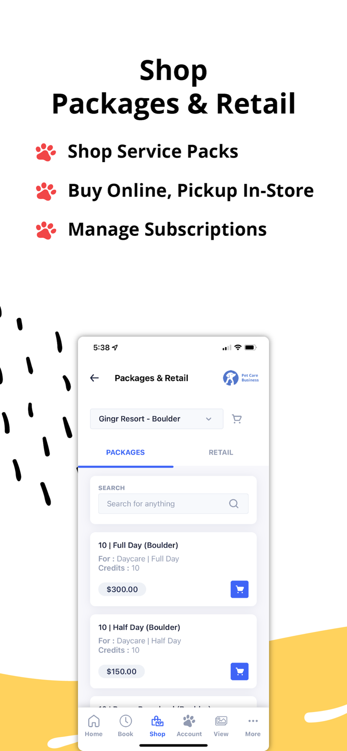 Gingr for Pet Parents