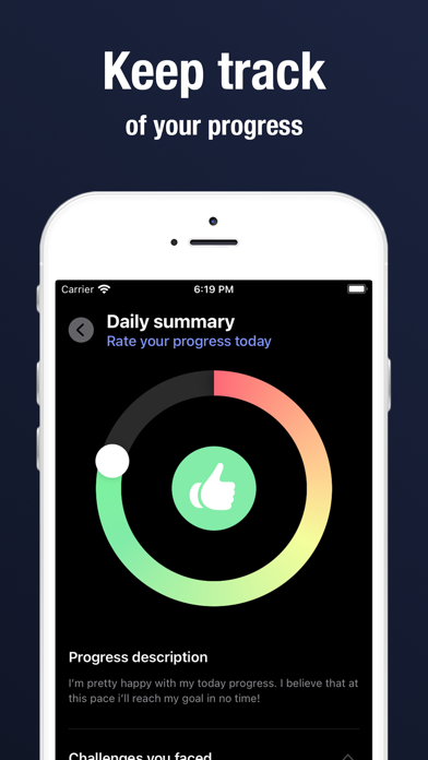 GoalKeeper - Reach your goals! Screenshot