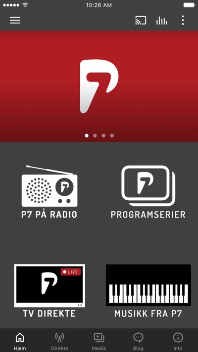 P7 Kristen Riksradio Screenshot