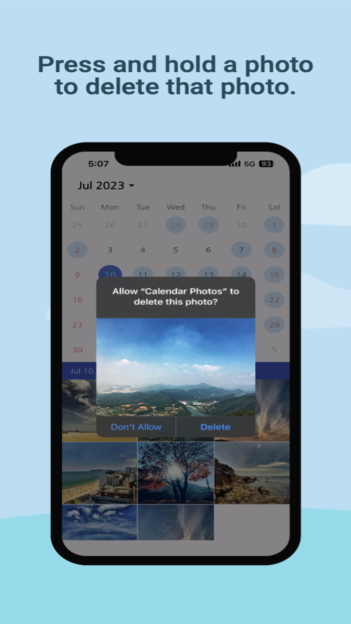 PhotoCalendar - with Calendar
