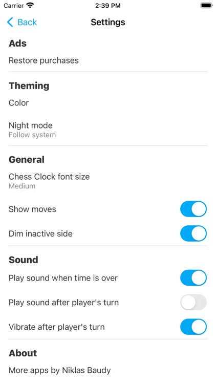Blitz Chess Clock screenshot-5