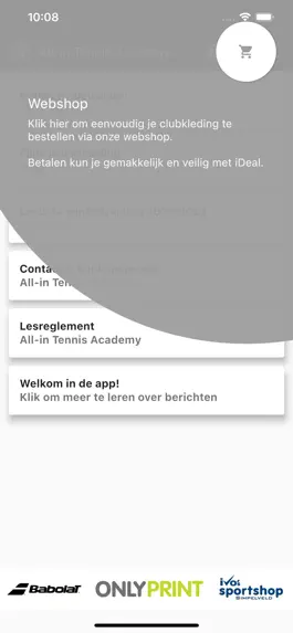 Game screenshot All-in Tennis & Padel Academy hack