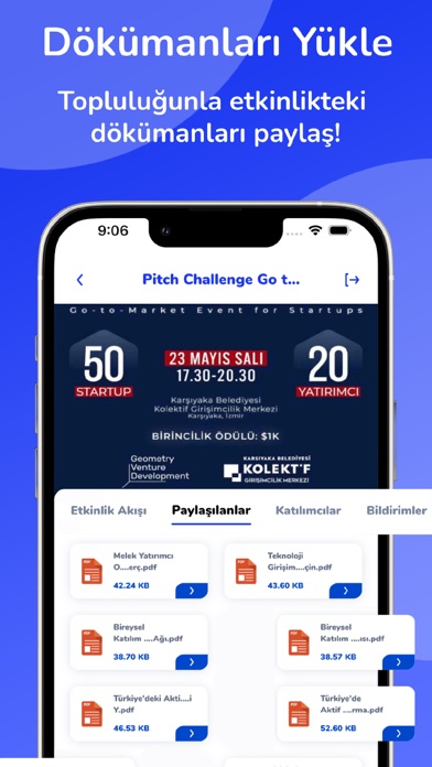 mio: Etkinliklere Kolayca Eriş Screenshot