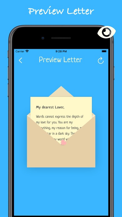 Letter Gift: Write & Send Screenshot
