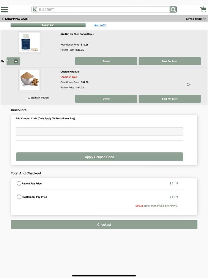 Kamwo E-Script Pro Shop