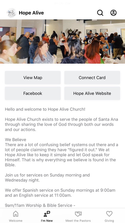 Hope Alive Santa Ana