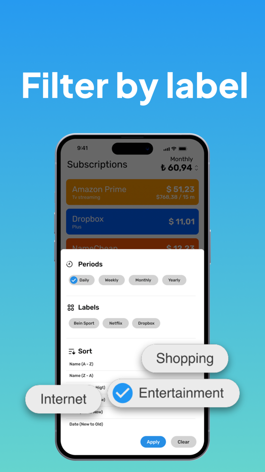 #3. Subscription Manager: Param (iOS) 来自: Webron Software LTD