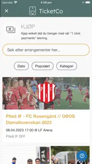 TicketCo Wallet iphone bilder 1
