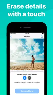 retouch photos: remove objects iphone screenshot 2