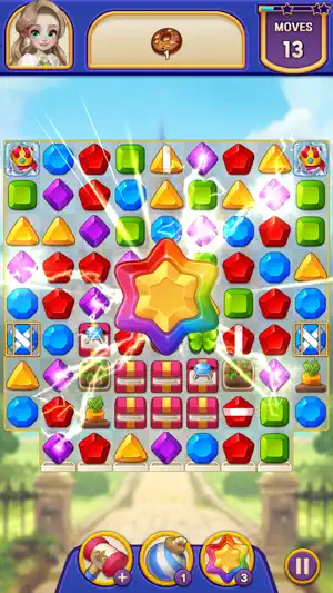 Royal Queenie: Jewel Match 3 screenshot 2
