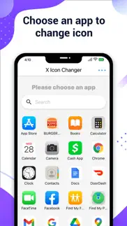 How to cancel & delete x icon changer: customize icon 3