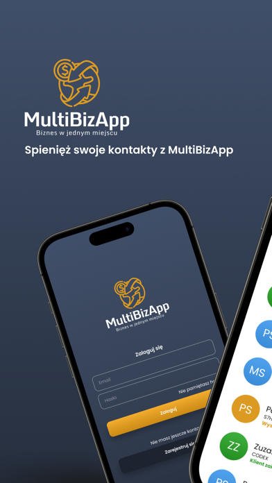 MultiBizApp Screenshot