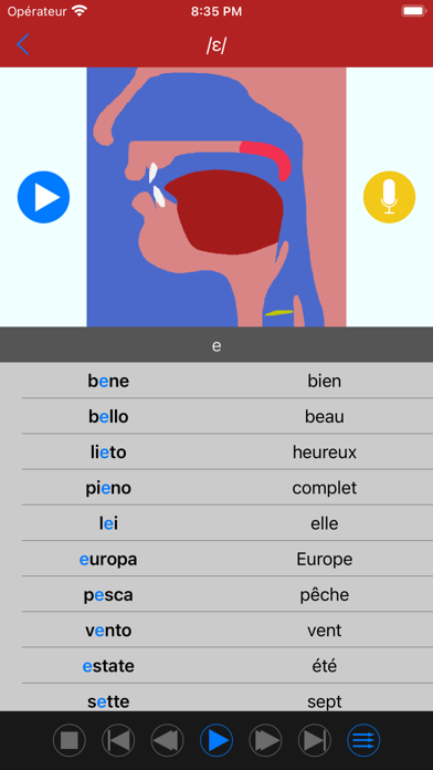 Screenshot #2 pour Voix italienne