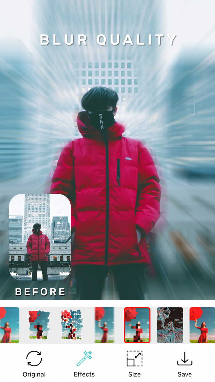 Blur Image Background