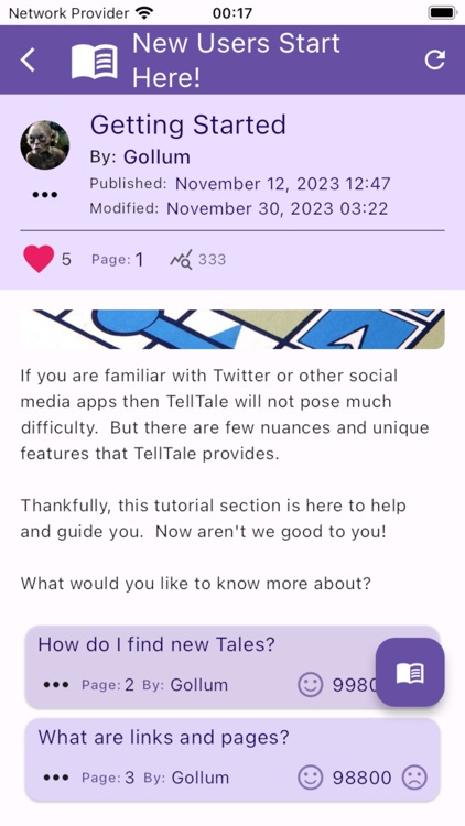 TellTale: Creative writing screenshot-3