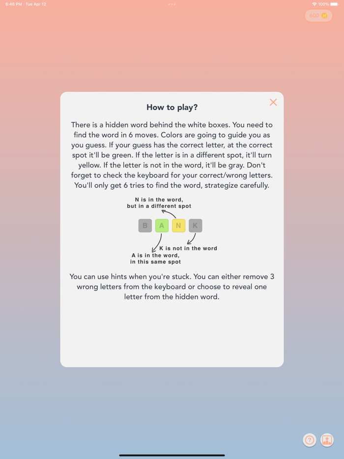 Verbum - Guess the hidden word