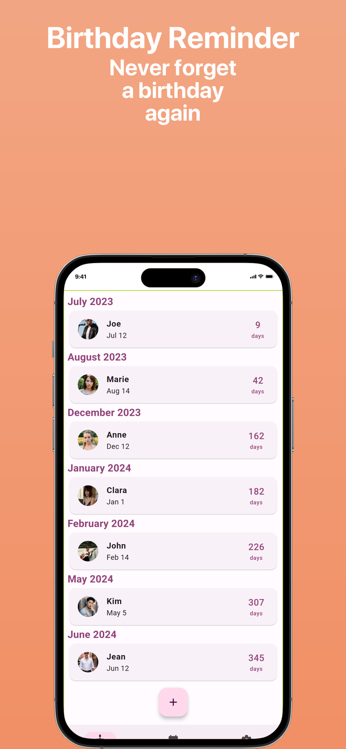 Birthday Reminder - Pro