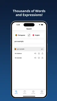 english-portuguese dictionary+ iphone screenshot 4