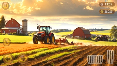 Tractor Farming Driving Gamesのおすすめ画像4