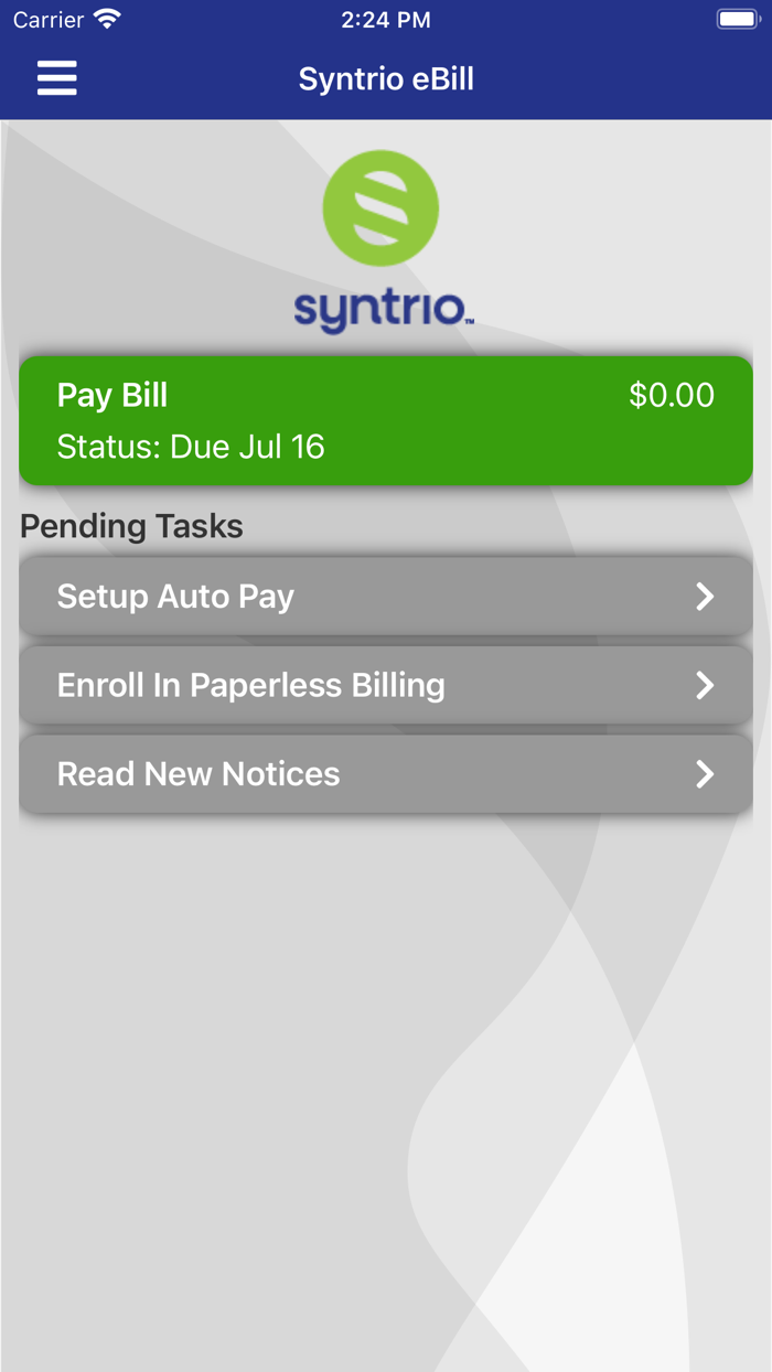 Syntrio eBill