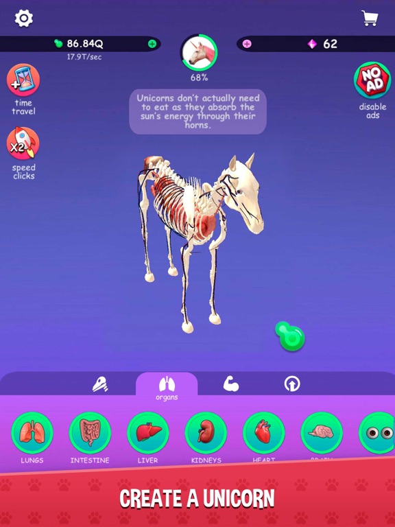 Screenshot #5 pour IDLE Animal Anatomy