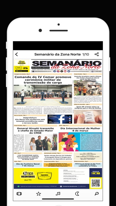 Screenshot #3 pour Jornal Semanário da Zona Norte