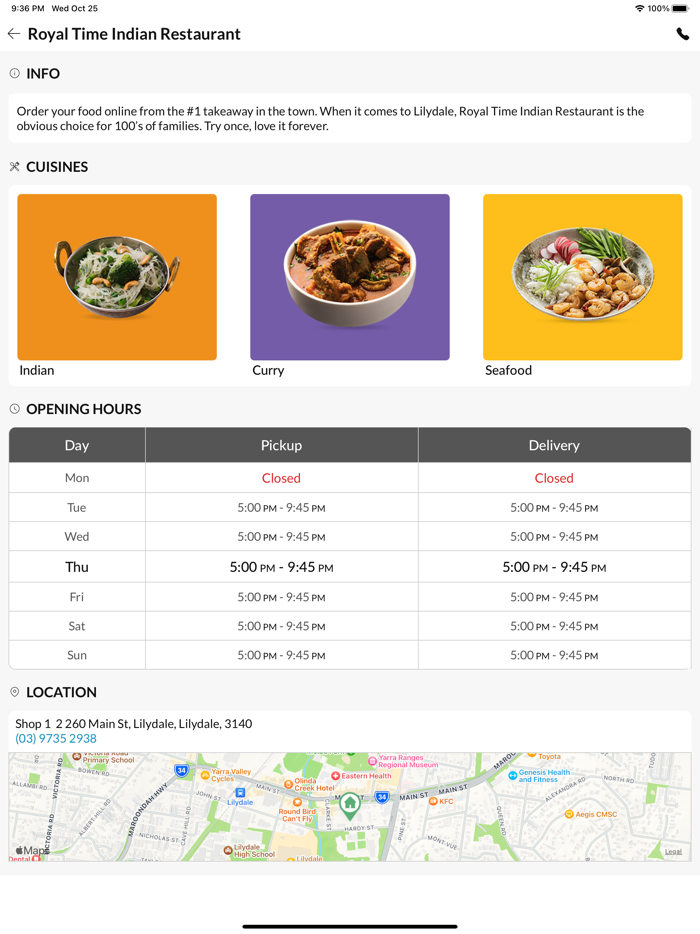 Royal Time Indian Restaurant