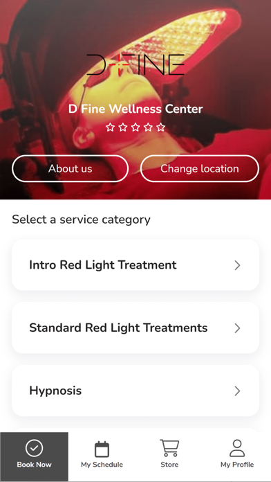 D-Fine Wellness Screenshot