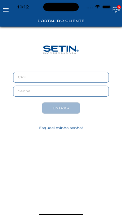 Setin Cliente Screenshot
