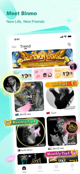 Game screenshot Binmo-Group Voice Chat Rooms mod apk