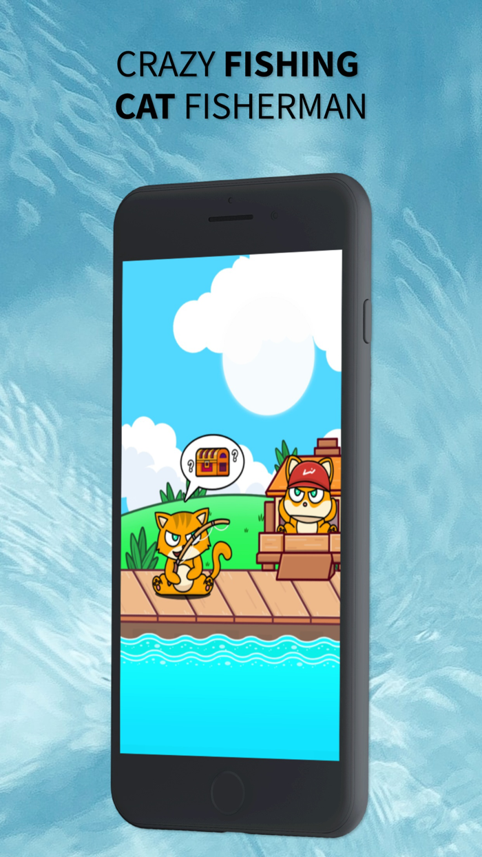 Crazy Fishing - Cat Fisherman