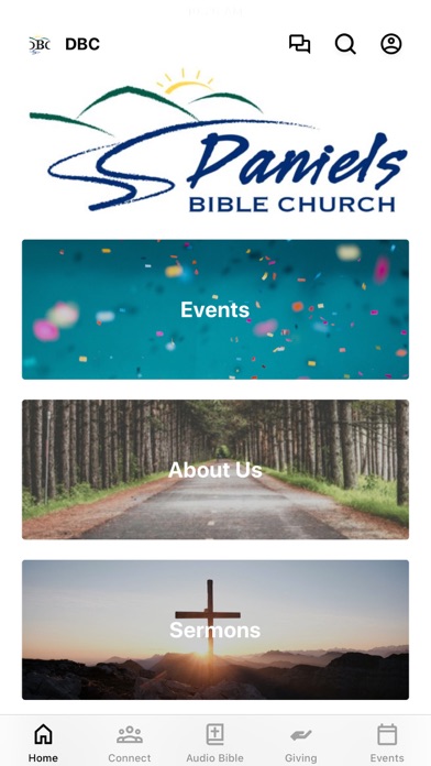 Daniels Bible Church Screenshot