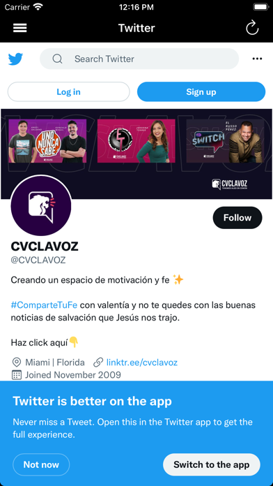 CVCLAVOZ Screenshot