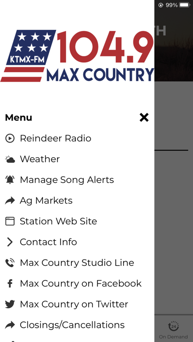 Max Country 104.9 Screenshot