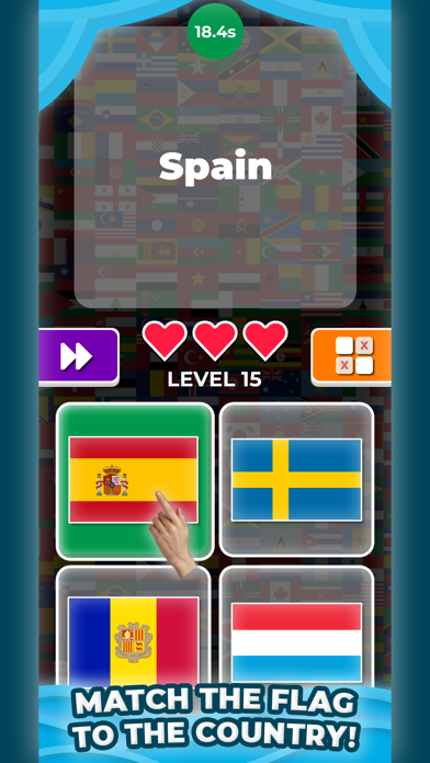 Guess The Flag & Country! Screenshot