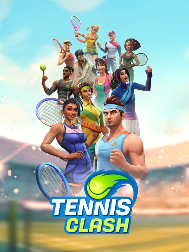 ‎Tennis Clash：Sports Stars Game תמונות מסך