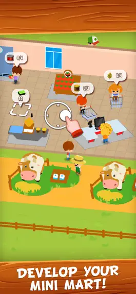 Game screenshot My Mini Mini 3D Farm Town Mart apk