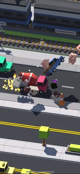 Game screenshot Wacky Car Crash Racing Games mod apk